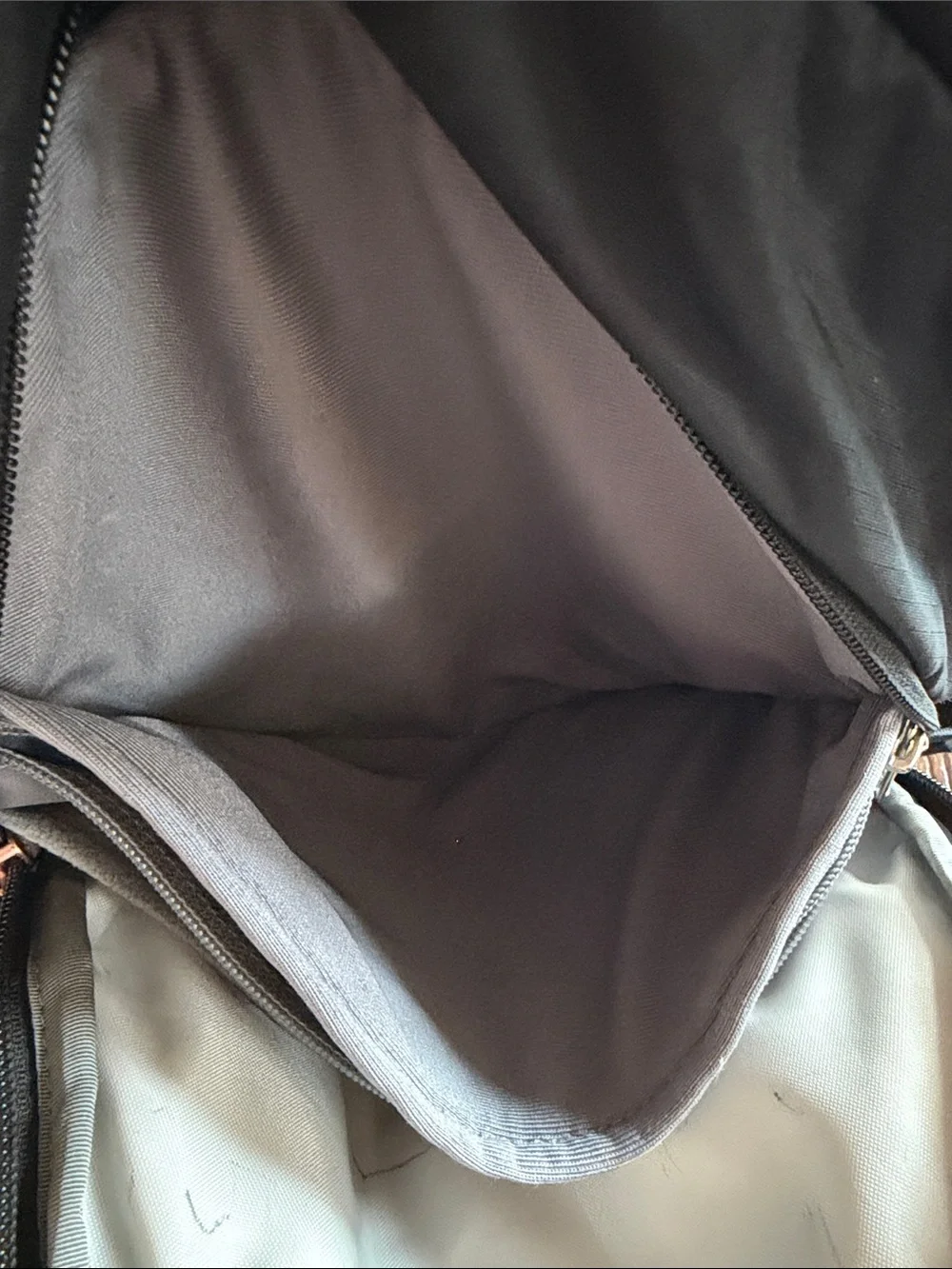 The North Face Black Recon Luxe Backpack with Subtle Rose Gold metallic Accents